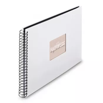 Hama 00009847 fotoalbums balts 300 lapas 10x15 spirālē iesiets