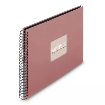 Hama 00009859 fotoalbums sarkans 300 lapas spirāles iesējums