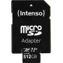 MicroSDXC karte Intenso 512GB UHS-I Class 10 3433493
