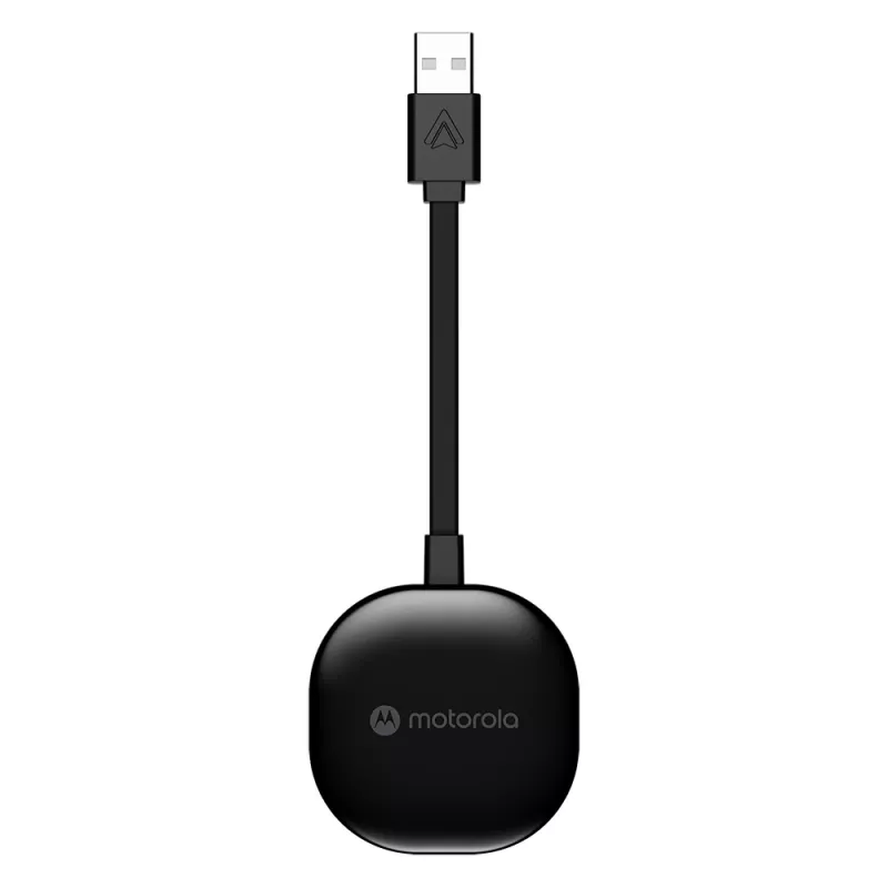 Bezvadu Android Auto adapteris Motorola MA1 USB-A vīrišķais 5 GHz Melns