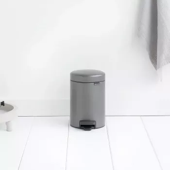 Atkritumu spainis Brabantia 113246 3 L Apaļš Platīna