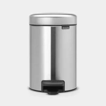 Atkritumu tvertne Brabantia NewIcon 3L Matt Steel