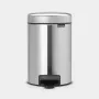 Atkritumu tvertne Brabantia NewIcon 3L Matt Steel