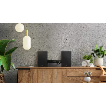 Philips TAM4505M2/12 mājas audio mikro sistēma 80 W Melna, Tumši Pelēka