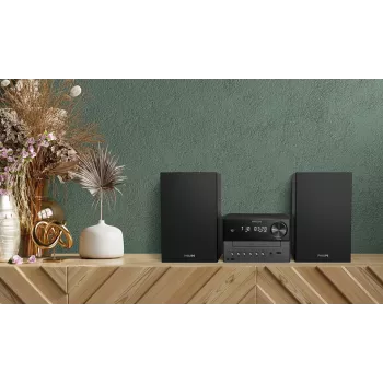 Philips 3000 sērijas TAM3505M2/12 mājas audio mikro sistēma 20 W Melna