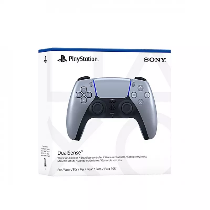 Sony DualSense melns, balts Bluetooth/USB spēļu kontrolieris PlayStation 5