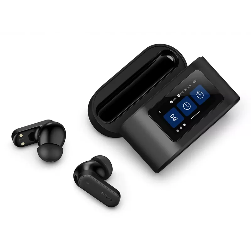 Austiņas Philips TAT6000BK/00 True Wireless Stereo (TWS) Bluetooth Iekšauss, 20–20000 Hz, 10 m, Melna