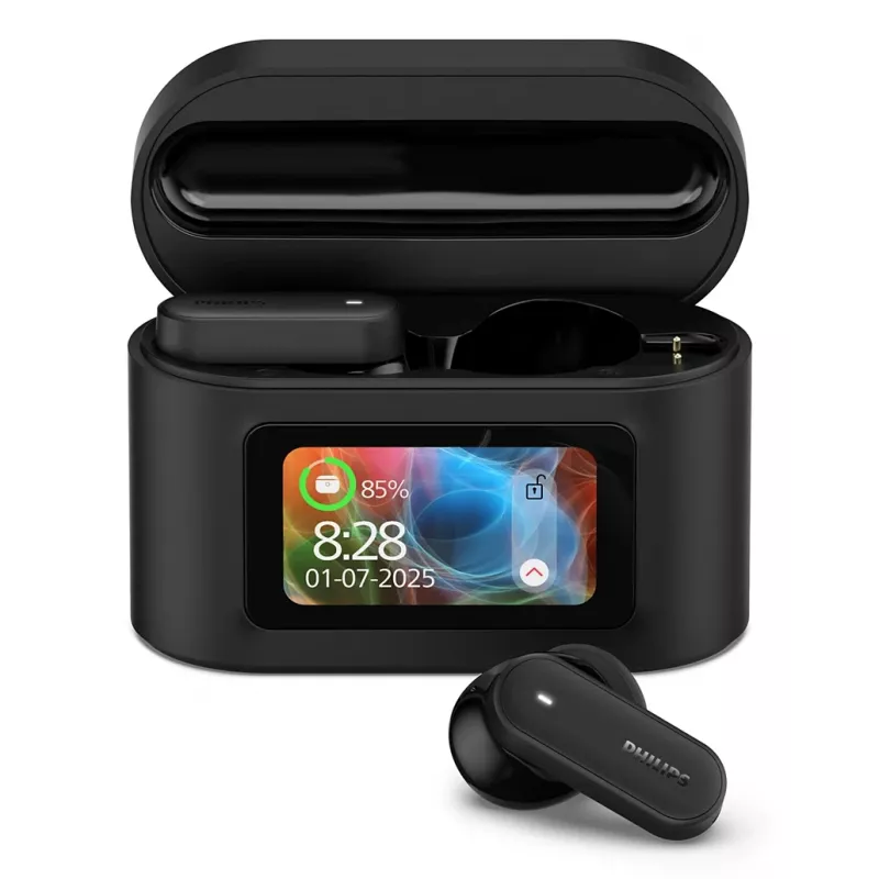 Austiņas Philips TAT6000BK/00 True Wireless Stereo (TWS) Bluetooth Iekšauss, 20–20000 Hz, 10 m, Melna