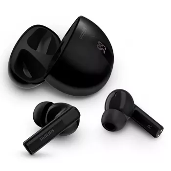 Bezvadu austiņas Philips TAT2520BK/00 — Bluetooth, 20–20000 Hz, 10 m, 40 g, melnas