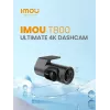 Imou T800 4K Ultra HD Wi-Fi DC melna auto reģistrators