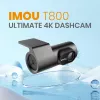 Imou T800 4K Ultra HD Wi-Fi DC melna auto reģistrators