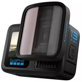 GoPro HERO13 Anamorphic Lens Mod melns