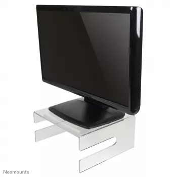 Neomounts NSMONITOR50 Monitora/klēpjdatora pacēlājs - caurspīdīgs