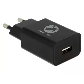 Mobilās ierīces lādētājs Navilock 62847 Melns AC Iekštelpu