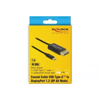 USB-C uz DisplayPort adapteris DeLOCK 83709