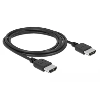 HDMI kabelis DeLOCK 85217 2m Type A vīrietis-vīrietis melns