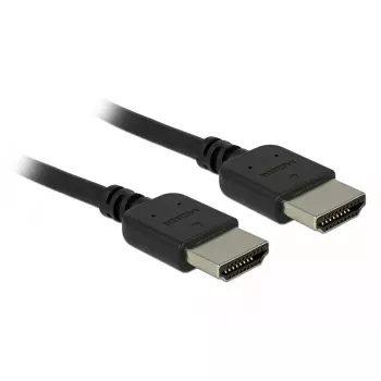 HDMI kabelis DeLOCK 85217 2m Type A vīrietis-vīrietis melns