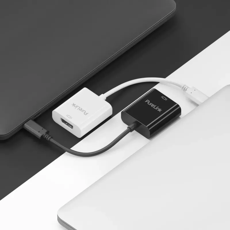 USB-C uz HDMI adapteris PureLink IS181 Melns