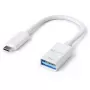 USB kabelis PureLink IS230 0,1m USB C uz USB A Balts