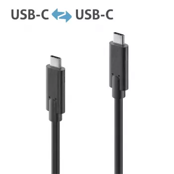 USB kabelis PureLink IS2511-015 USB 3.2 Gen 2 1,5m Melns