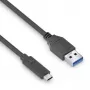 USB kabelis PureLink IS2611-010 USB 3.2 Gen 2 1m USB-C uz USB-A Melns