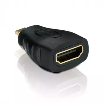 PureLink X-HA050 HDMI–microHDMI dzimuma pārveidotājs, melns, ar zeltītiem kontaktiem