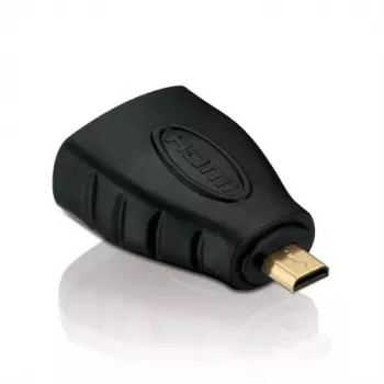 PureLink X-HA050 HDMI–microHDMI dzimuma pārveidotājs, melns, ar zeltītiem kontaktiem