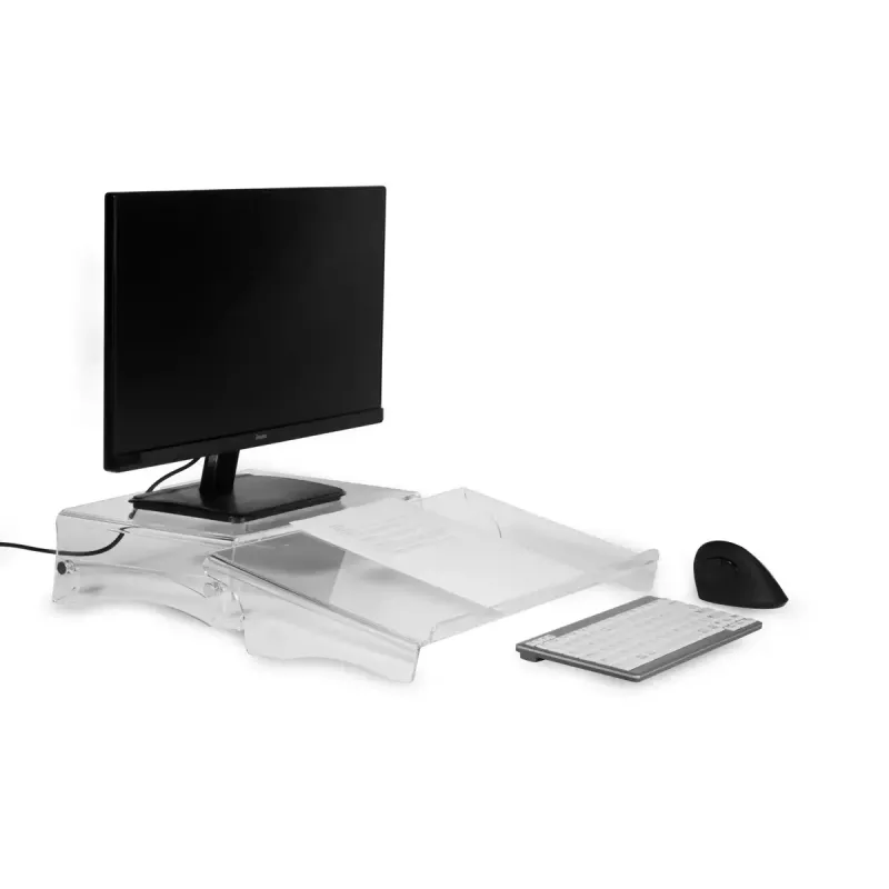 BakkerElkhuizen Q-riser 110 61 cm (24 collu) monitora statīvs
