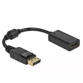 Adapteris DisplayPort 1.1 vīrišķais uz HDMI sievišķais DeLOCK 61011