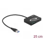 Karšu lasītājs DeLOCK 91756 Melns MicroSD SD MMC USB 5 Mbit/s