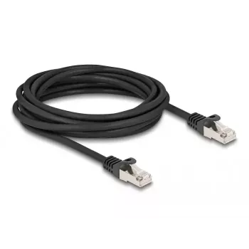 DeLOCK RJ50 vīrietis uz RJ50 vīrietis S/FTP 5m melns kabelis