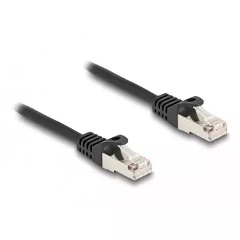 DeLOCK RJ50 vīrietis uz RJ50 vīrietis S/FTP 5m melns kabelis