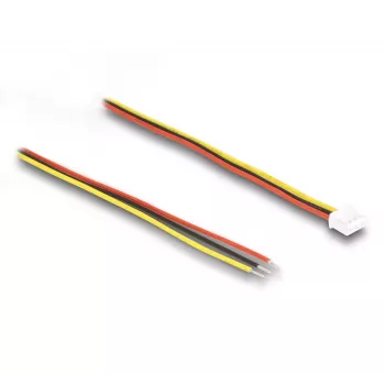DeLOCK savienojuma kabelis 3-pin kameras moduļiem V8 10 cm melns sarkans dzeltens