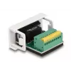 DeLOCK Easy 45 modulis D-Sub 9 kontaktu vīrišķais uz spaiļu bloku 22.5 x 45 mm