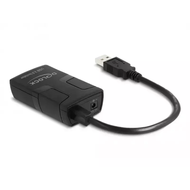 DeLOCK USB 2.0 Izolators Type-A vīrietis pret sievieti 5 kV galvaniskā izolācija