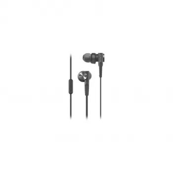 Sony MDR-XB55AP austiņas vadu iekšauss melnas