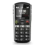 Emporia SIMPLICITY-LTE viedtālrunis 5.08 cm (2 collas) 1200 mAh Melns, Sudrabs