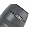 BakkerElkhuizen FastForward pele, vertikāla, optiska, RF bezvadu + Bluetooth + USB Type-C, 500 DPI, pelēka