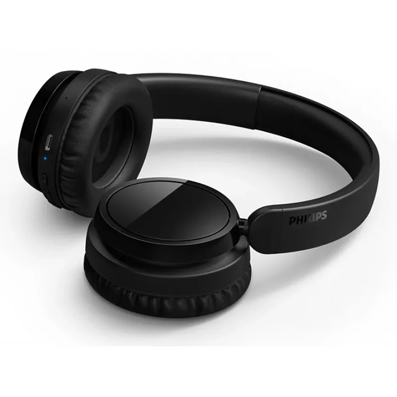 Austiņas Philips TAH5209BK/97 (5000 series) — Bezvadu Bluetooth over-ear, 20–20000 Hz, 10 m diapazons, 223 g, melnas