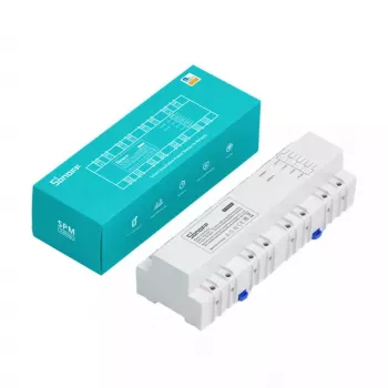 Sonoff SPM-4Relay viedais slēdzis 4 kanālu Wi‑Fi releja modulis 4×20 A