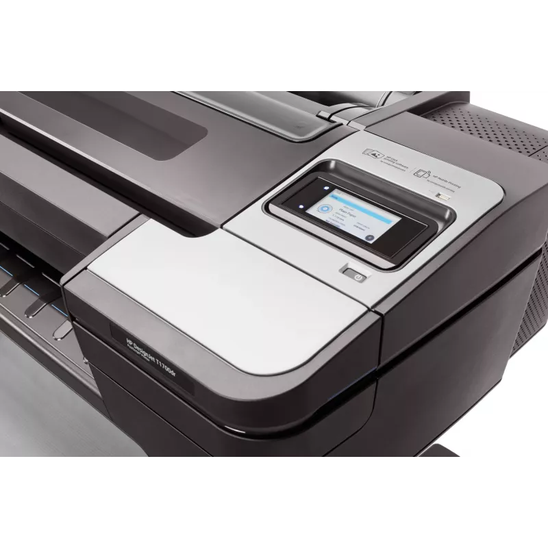 HP DesignJet T1700dr 44 collu (1118 mm) platas formāta printeris ar PostScript