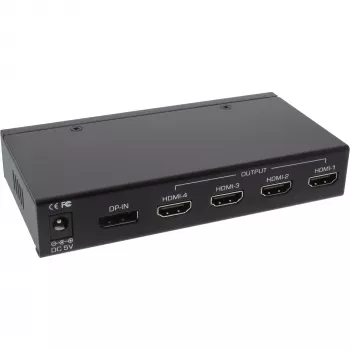 InLine DisplayPort uz HDMI Video Wall Sadalītājs 1 IN 4 OUT 4K UltraHD