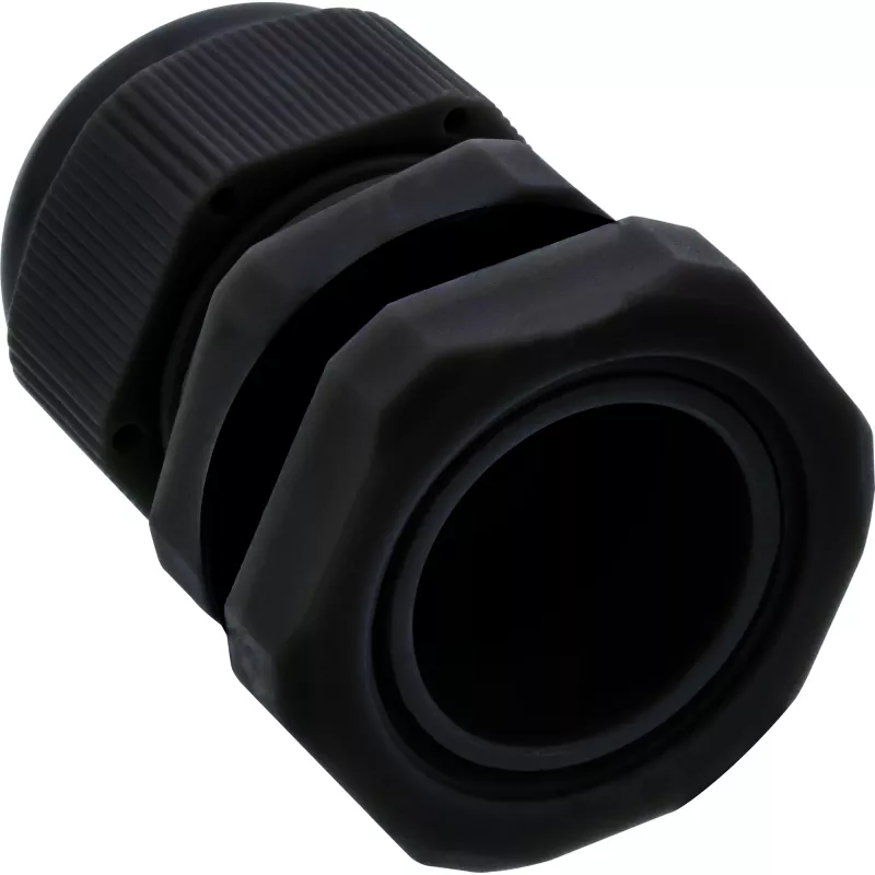 InLine 44010B kabeļu ievads PG 7, IP68, 3,5–6 mm, neilons ar neoprēna blīvi, melns, 10 gab.
