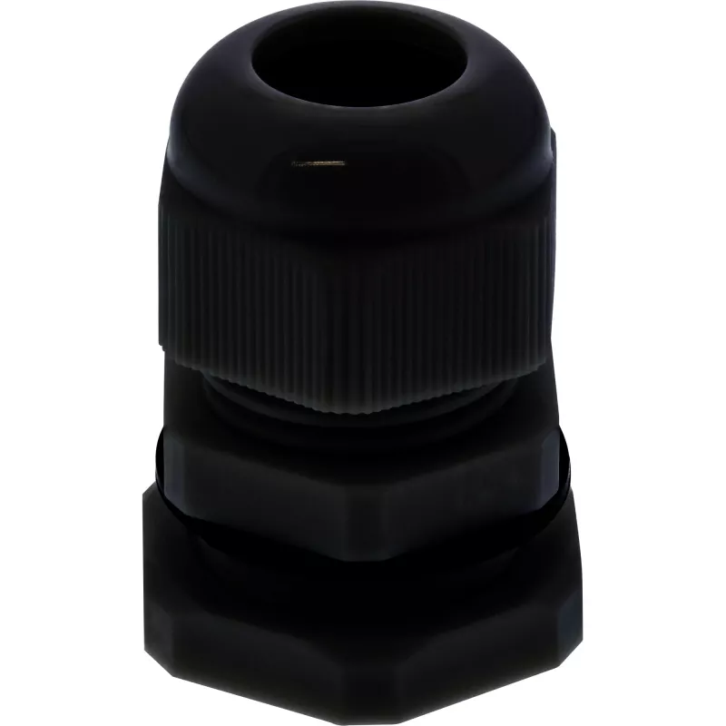InLine 44010B kabeļu ievads PG 7, IP68, 3,5–6 mm, neilons ar neoprēna blīvi, melns, 10 gab.