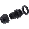 InLine 44010B kabeļu ievads PG 7, IP68, 3,5–6 mm, neilons ar neoprēna blīvi, melns, 10 gab.