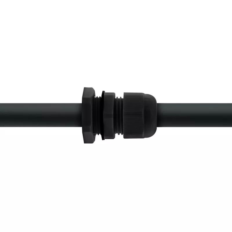 InLine 44010B kabeļu ievads PG 7, IP68, 3,5–6 mm, neilons ar neoprēna blīvi, melns, 10 gab.