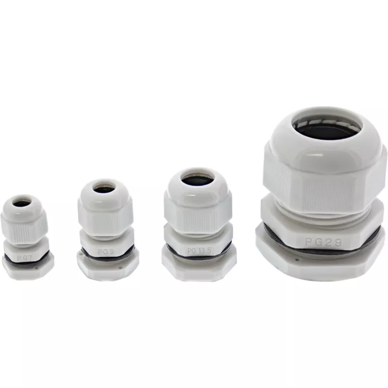 InLine Kabeļa uzmava neilona IP68 4-8mm pelēka 10 gab.
