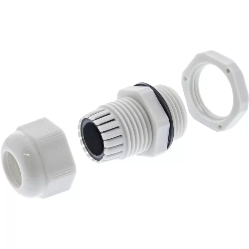 InLine Kabeļa uzmava neilona IP68 4-8mm pelēka 10 gab.