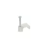Kabeļa skava Square InLine 44020 8mm balta 100gab iepakojums