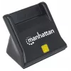 Manhattan 102025 USB-A Smart/SIM karšu lasītājs, 480 Mbps (USB 2.0), galda, stāvošs